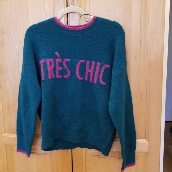 Code X Mode Tres Chic Sweater Green - Picture 7 of 7